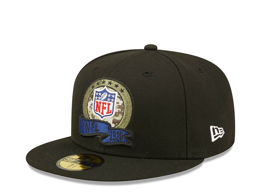 New Era NFL Logo Salute to Service 2022 Fitted 59Fifty Cap