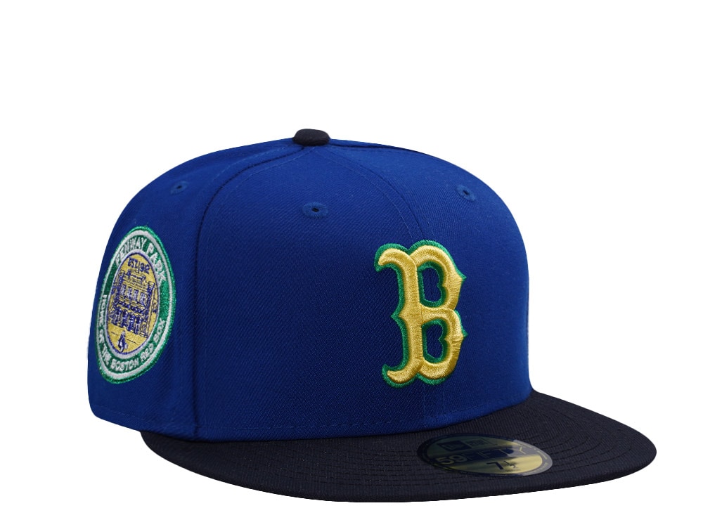 New Era Boston Red Sox Fenway Park Royal Blue Two Tone Edition 59Fifty Fitted Cap
