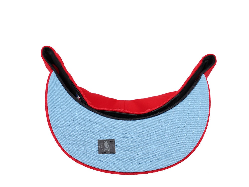 New Era Chicago Bulls Red and Blue Edition 59Fifty Fitted Cap