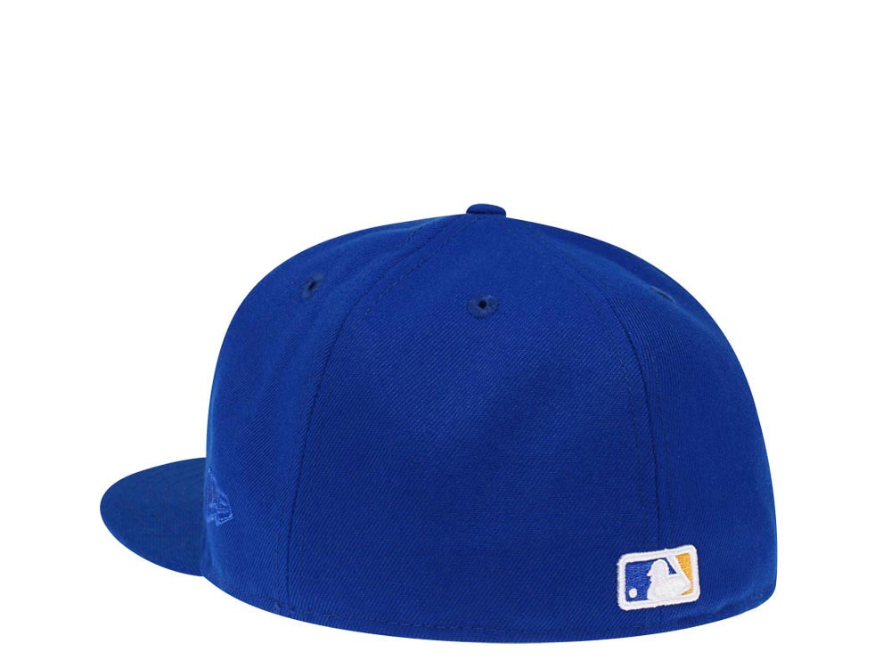 New Era Milwaukee Brewers Royal Blue Gray Edition 59Fifty Fitted Cap