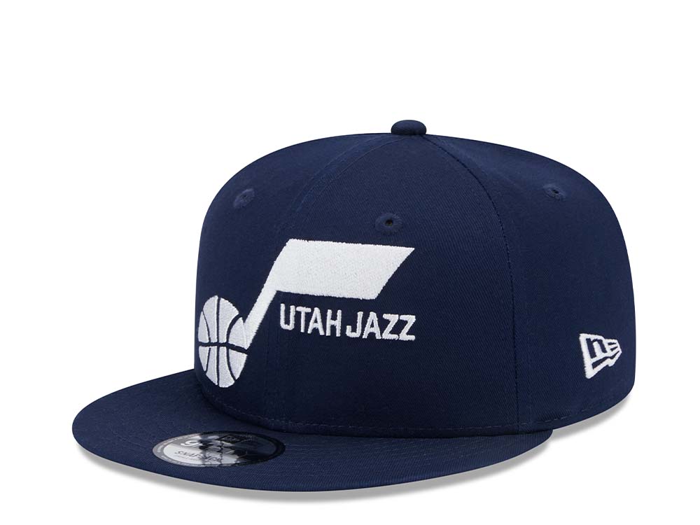 New Era Utah Jazz NBA Patch Navy Edition 9Fifty Snapback Cap