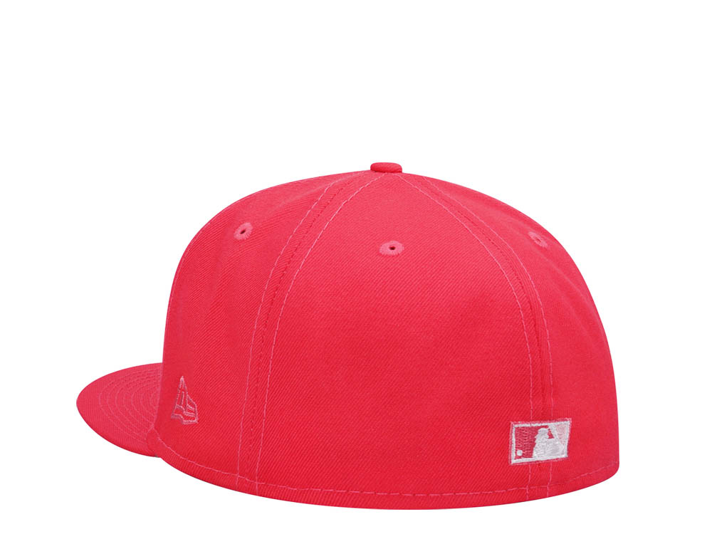 New Era Texas Rangers All Star Game 1995 Lava Pink Edition 59Fifty Fitted Cap