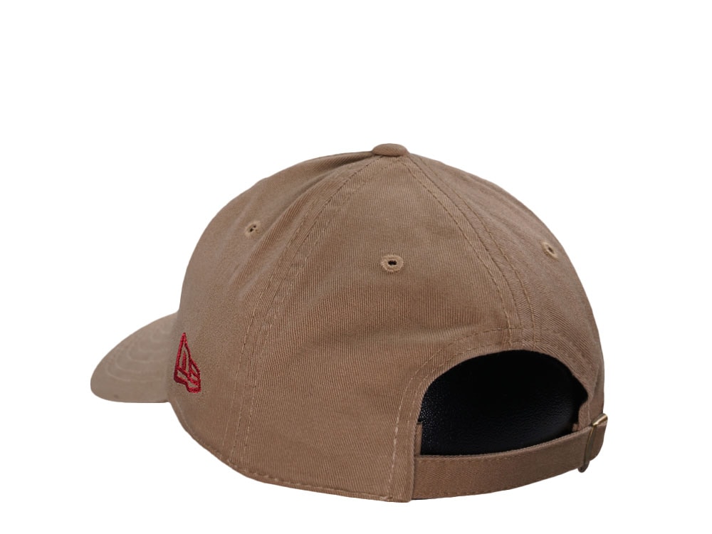 New Era Philadelphia Phillies Khaki Casual Classic Edition Strapback Cap
