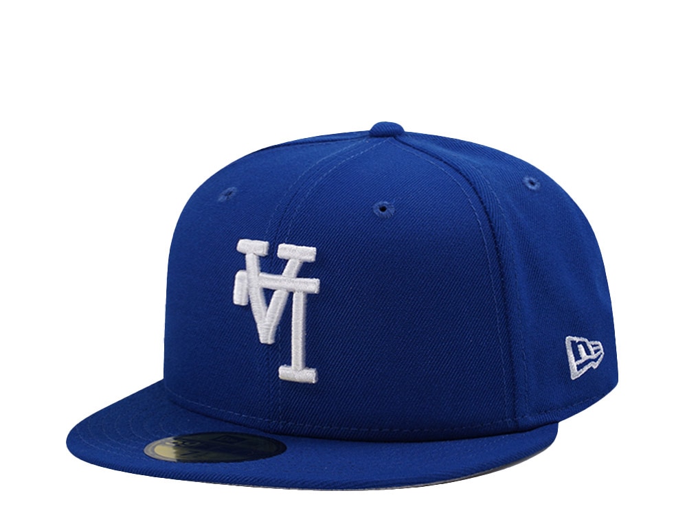 New Era Los Angeles Dodgers Upside Down Blue Prime Edition 59Fifty Fitted Cap
