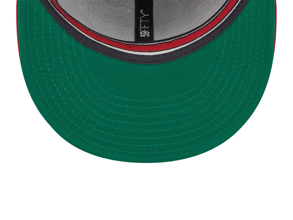 New Era California Angels Retro Script Two Tone Throwback Edition 59Fifty Fitted Cap