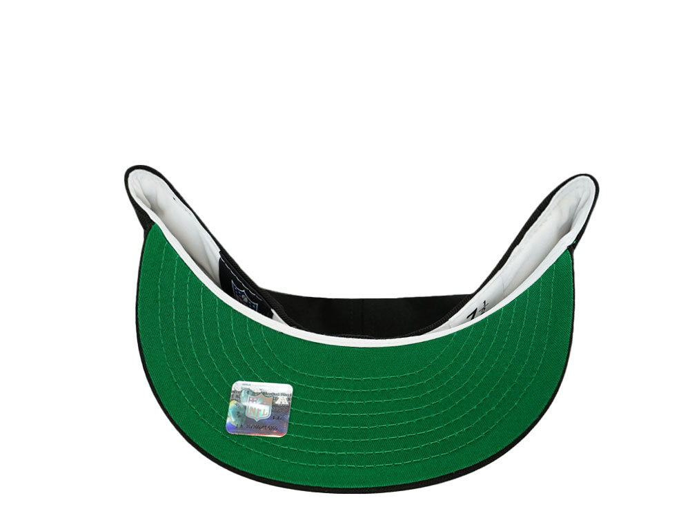 New Era New York Jets Black Throwback Prime Edition 59Fifty Fitted Cap