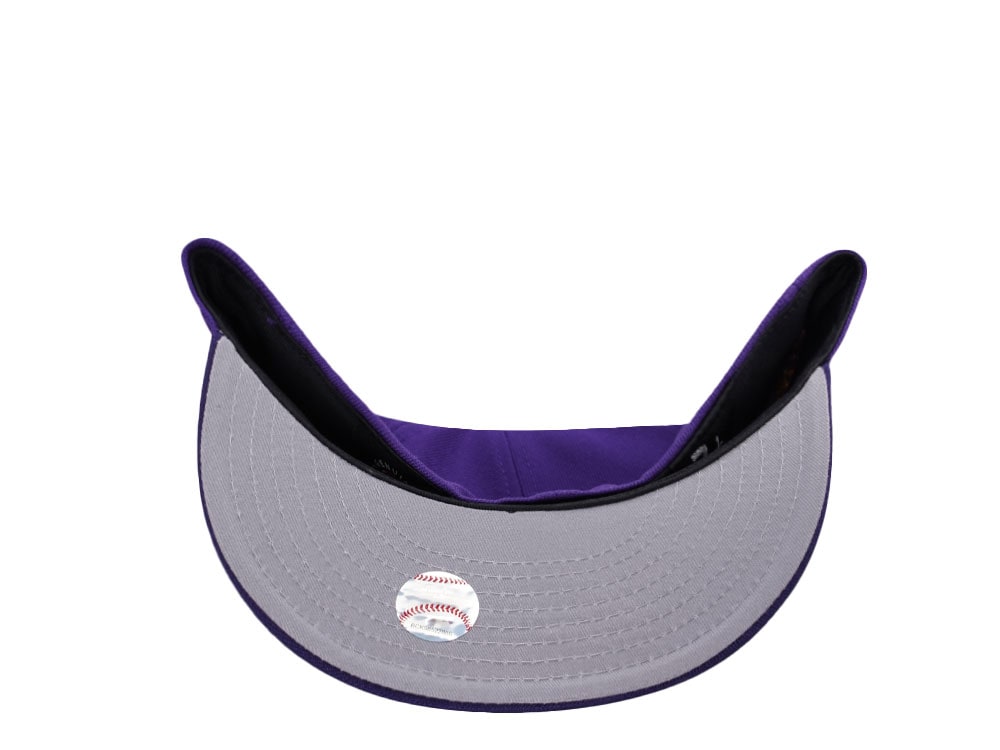 New Era Los Angeles Dodgers 40th Anniversary Purple Two Tone Edition 59Fifty Fitted Cap