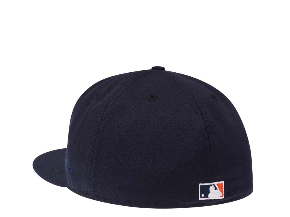 New Era San Diego Padres 50th Anniversary Navy Orange Pop Edition 59Fifty Fitted Cap