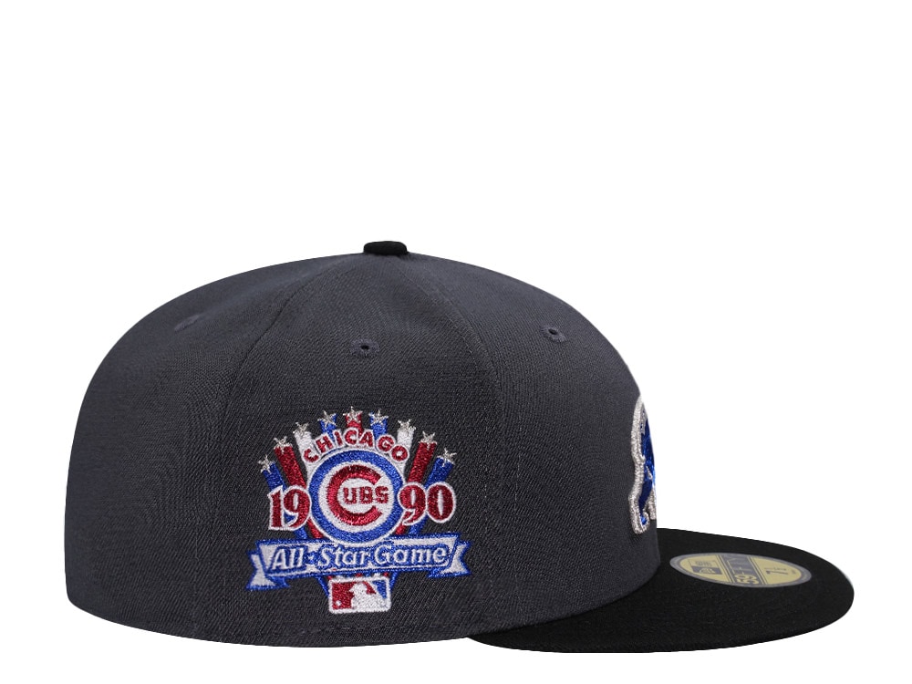 New Era Chicago Cubs All Star Game 1990 Metallic Two Tone Edition 59Fifty Fitted Cap