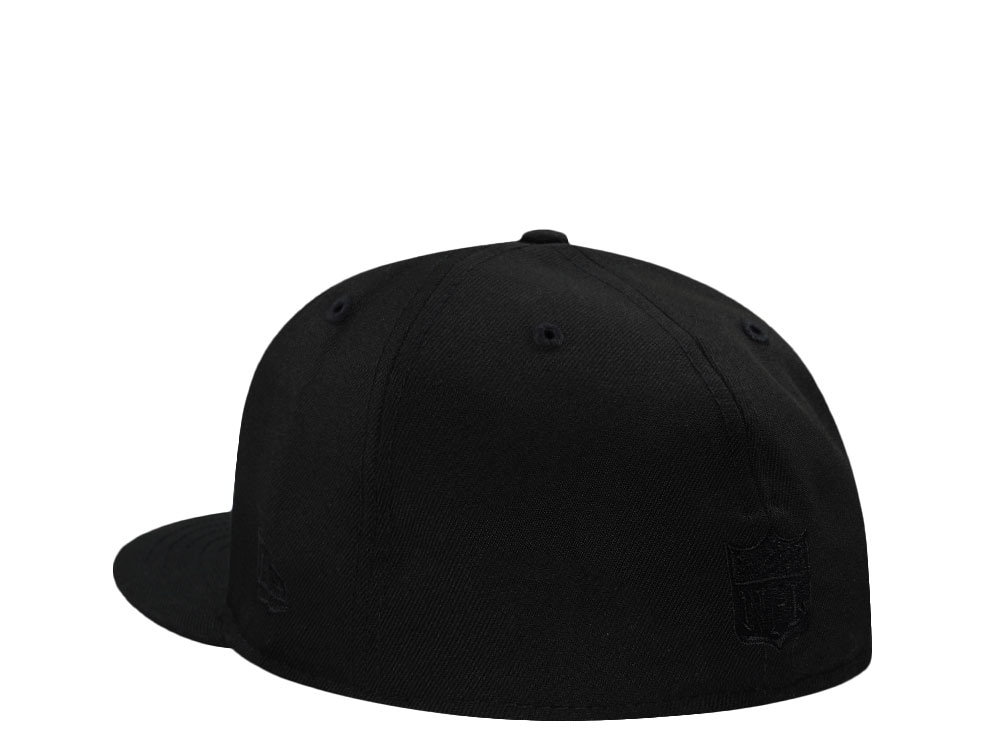 New Era New York Giants 25th Anniversary Blackout Prime Edition 59Fifty Fitted Cap