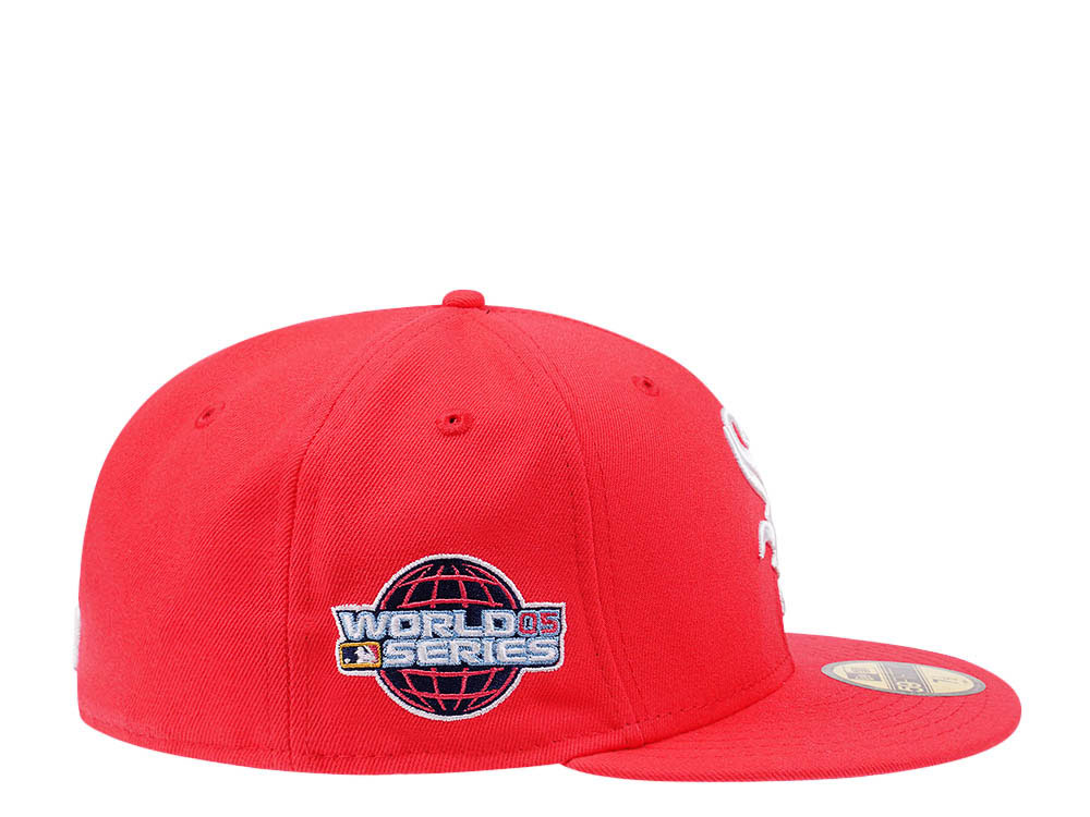 New Era Chicago White Sox World Series 2005 Lava and Glacier Blue Edition 59Fifty Fitted Cap