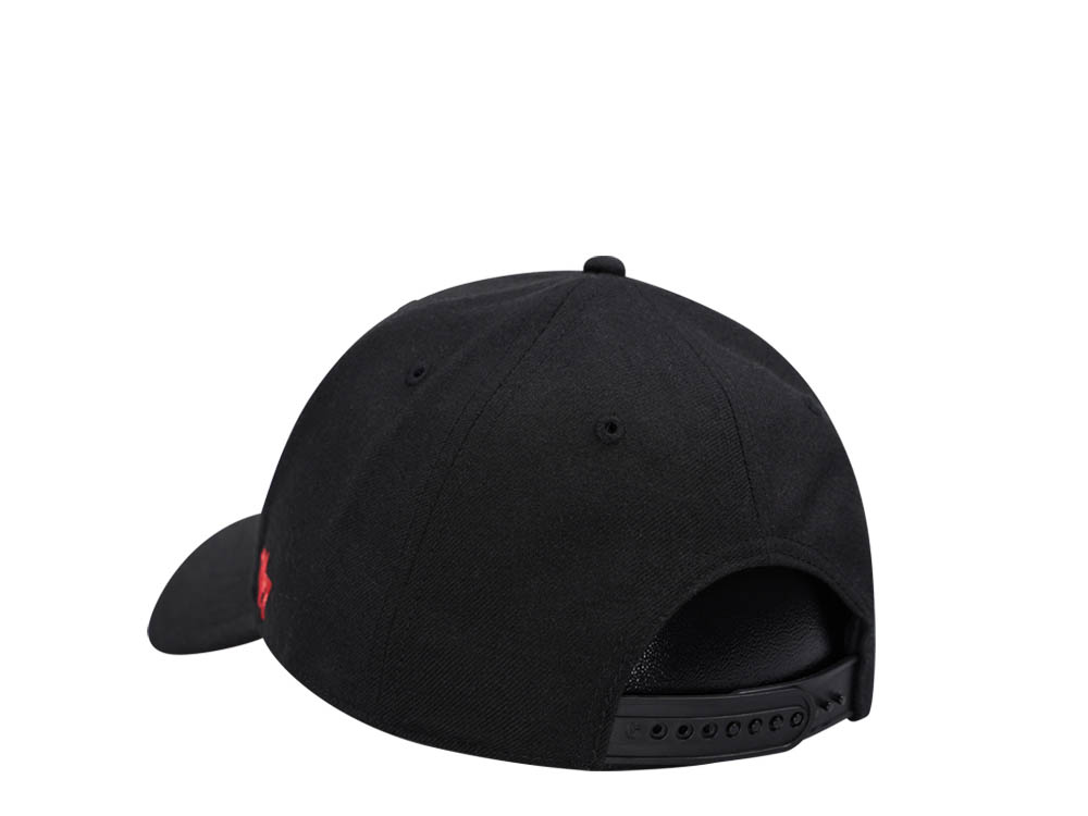 47Brand Chicago Blackhawks Vintage Black Sure Shot MVP Snapback Cap