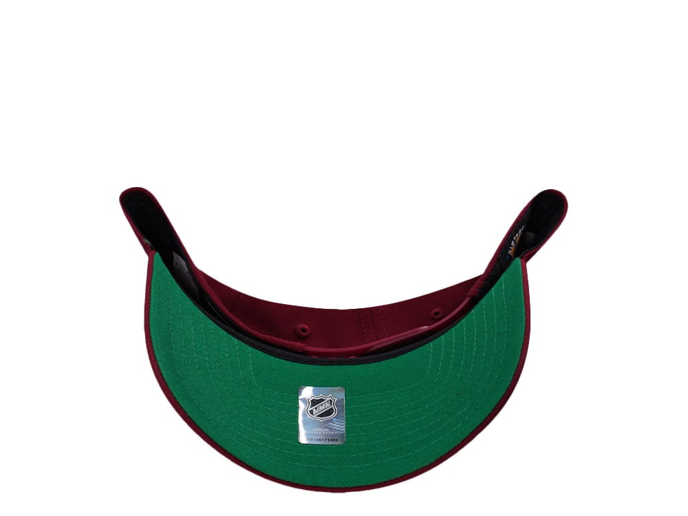 New Era Quebec Nordiques Cardinal Red Prime Edition 9Forty A Frame Snapback Cap