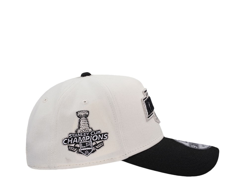 New Era Los Angeles Kings Stanley Cup Champions 2014 Chrome Two Tone Edition 9Forty A Frame Snapback Cap