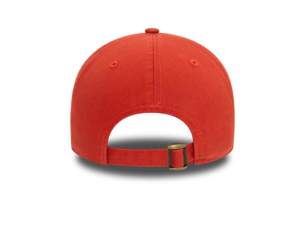 New Era Logo Red 9Forty Strapback Cap