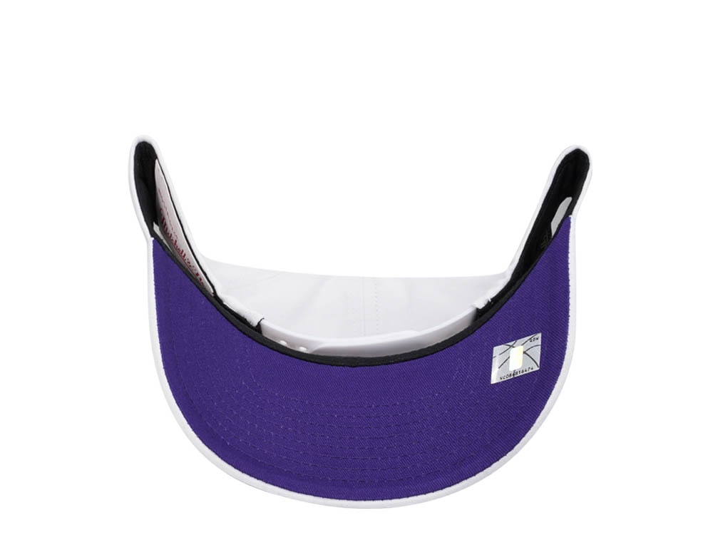 Mitchell & Ness Toronto Raptors All in Pro White Snapback Cap