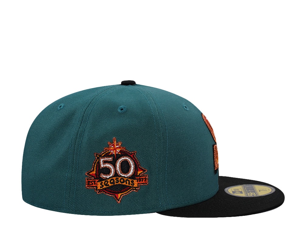 New Era Seattle Mariners 50th Anniversary Pine Two Tone Edition 59Fifty Fitted Cap