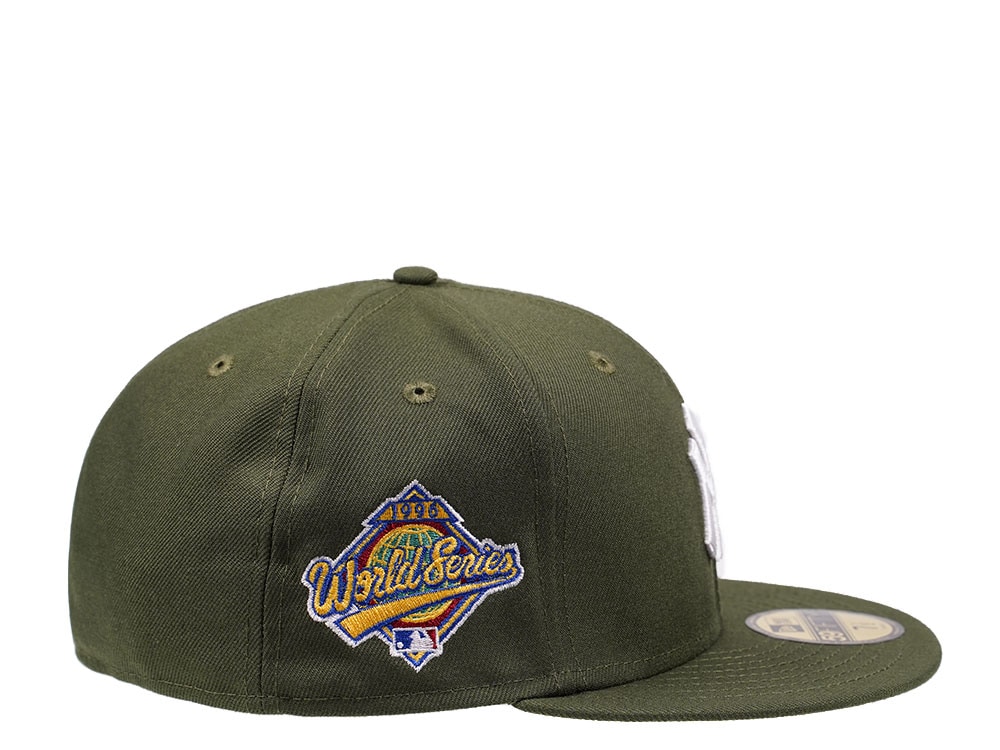 New Era New York Yankees World Series 1996 Rifle Green and Stone Edition 59Fifty Fitted Cap