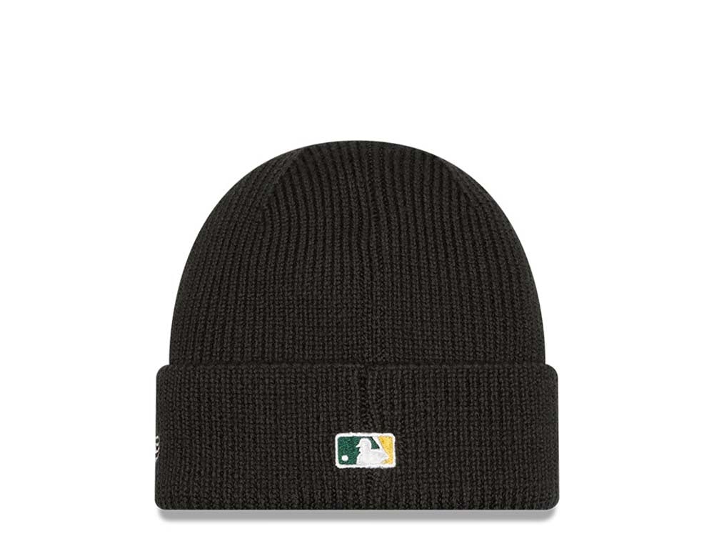 New Era Oakland Athletics Skull Knit Dark Green Mütze