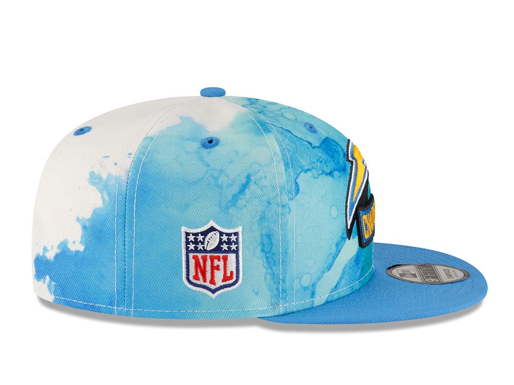 New Era Los Angeles Chargers Ink NFL Sideline 2022 9Fifty Snapback Cap