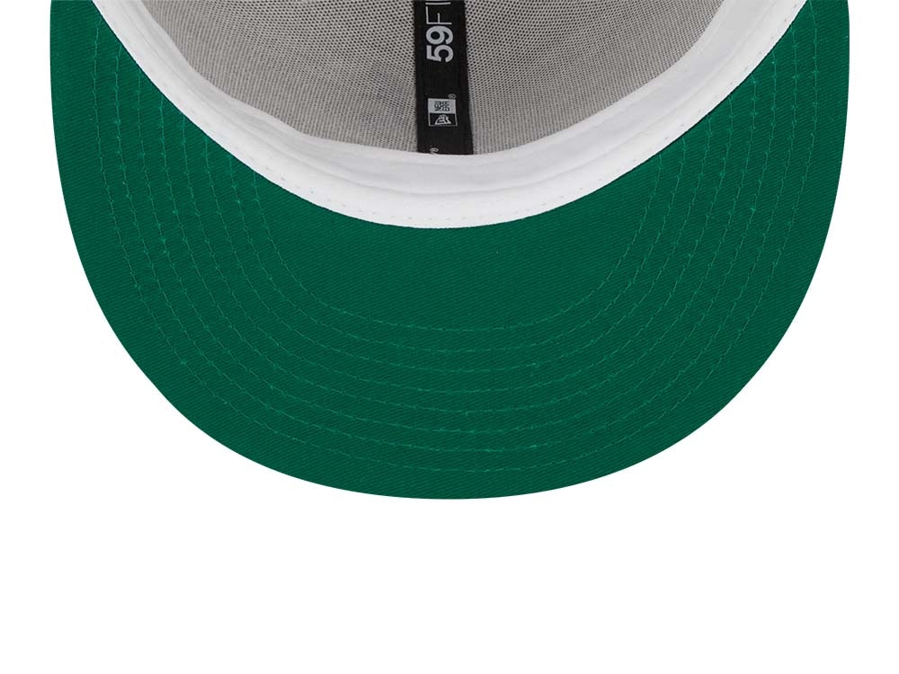 New Era Atlanta Braves Farm Team Stone Throwback Two Tone Edition 59Fifty Fitted Cap