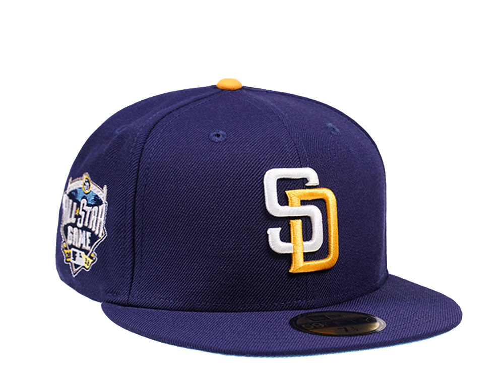 New Era San Diego Padres All Star Game 2016 Glacier Blue Edition 59Fifty Fitted Cap