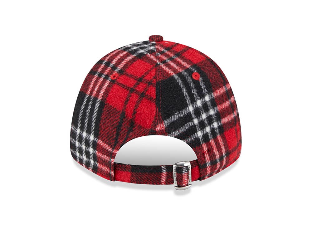 New Era Los Angeles Dodgers Checkered Red 9Forty Strapback Cap