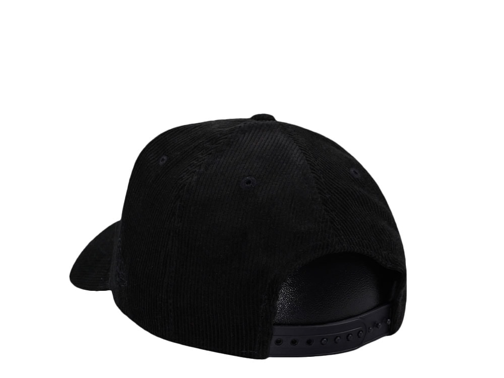 New Era Philadelphia Eagles Pro Bowl 1986 Black Corduroy Edition 9Forty A Frame Snapback Cap