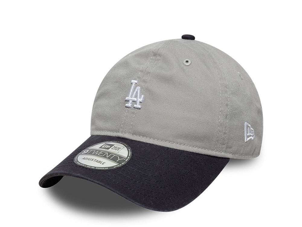 New Era Los Angeles Dodgers Washed Mini Logo Two Tone 9Twenty Strapback Cap