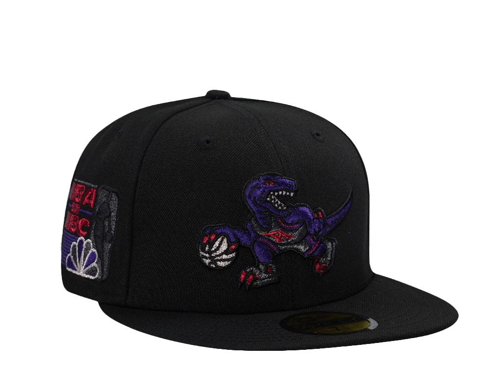 New Era Toronto Raptors NBA on NBC Black Prime Edition 59Fifty Fitted Cap