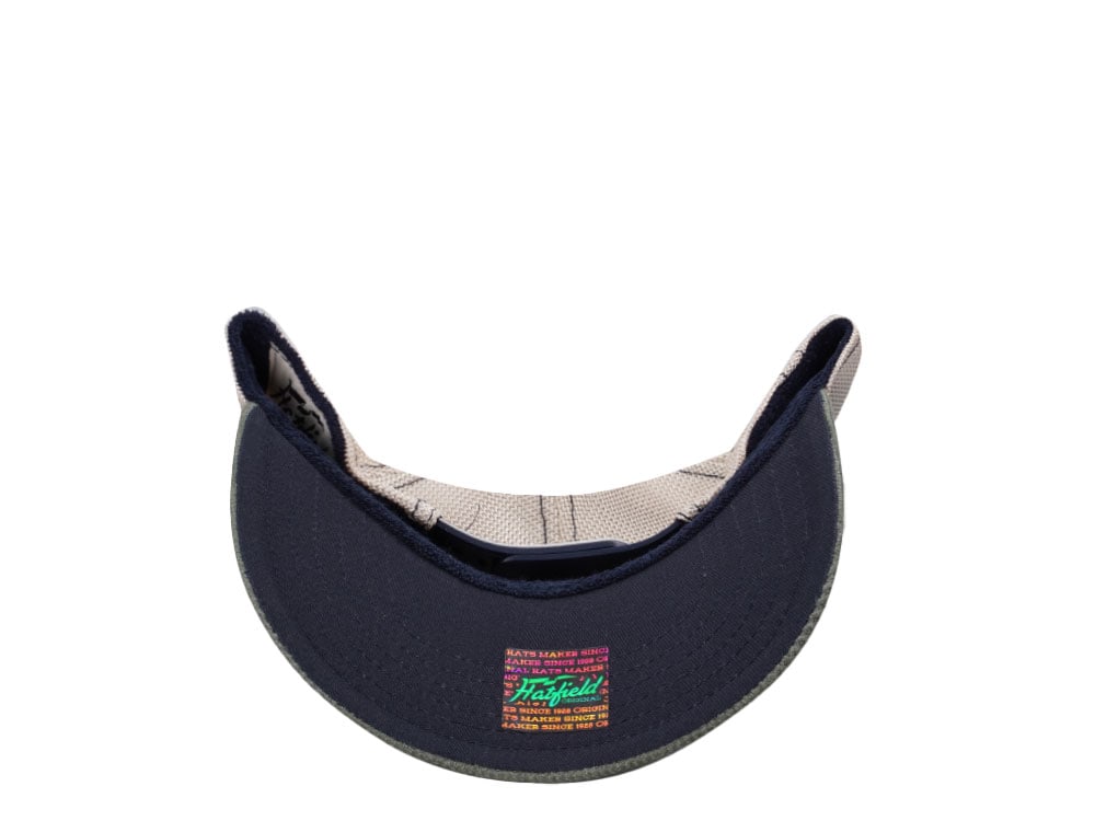 Hatfield Motorcycle Navy Ivory Trucker Snapback Cap