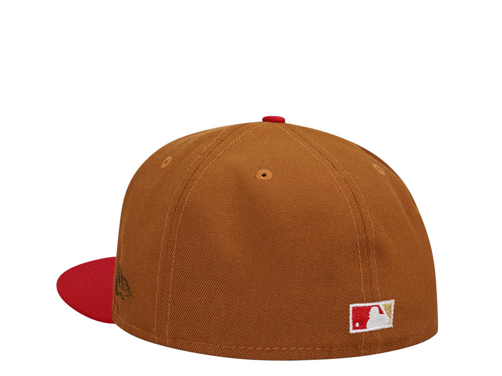 New Era Milwaukee Brewers All Star Game 2002 Malty Red Two Tone Edition 59Fifty Fitted Cap