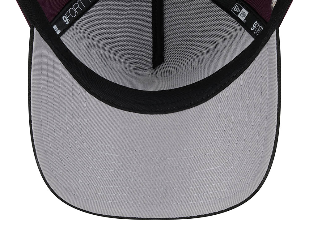 New Era Seattle Mariners 35th Anniversary Two Tone Plum 9Forty A Frame Snapback Cap