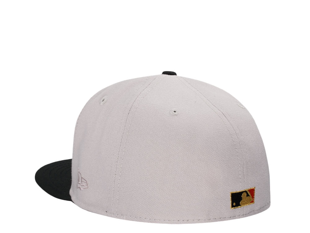 New Era San Francisco Giants Inaugural Year 2000 Stone Chrome Edition 59Fifty Fitted Cap