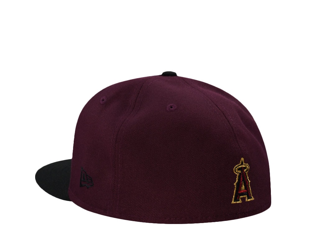 New Era Anaheim Angels All Star Game 2010 Maroon Two Tone Edition 59Fifty Fitted Cap