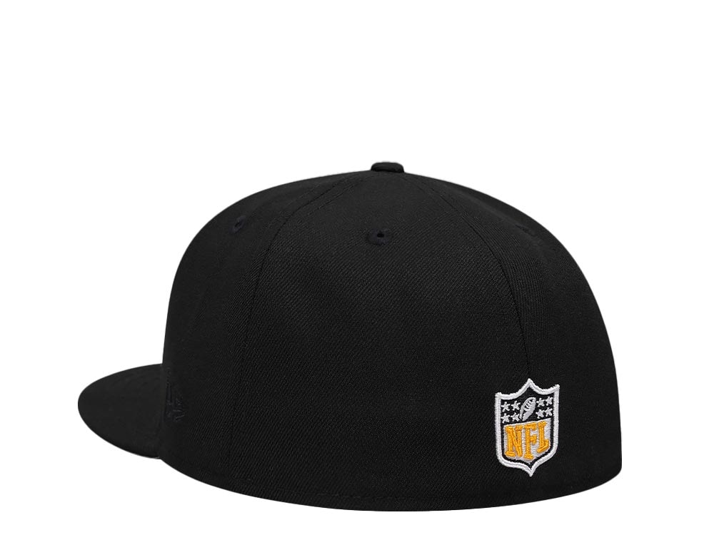 New Era Pittsburgh Steelers 80 Seasons Black Classic Edition 59Fifty Fitted Cap