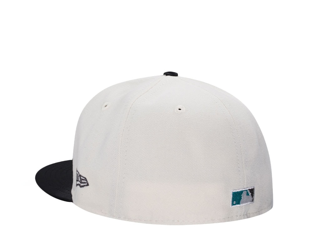 New Era Miami Marlins World Series 1997 Chrome Satin Brim Edition 59Fifty Fitted Cap