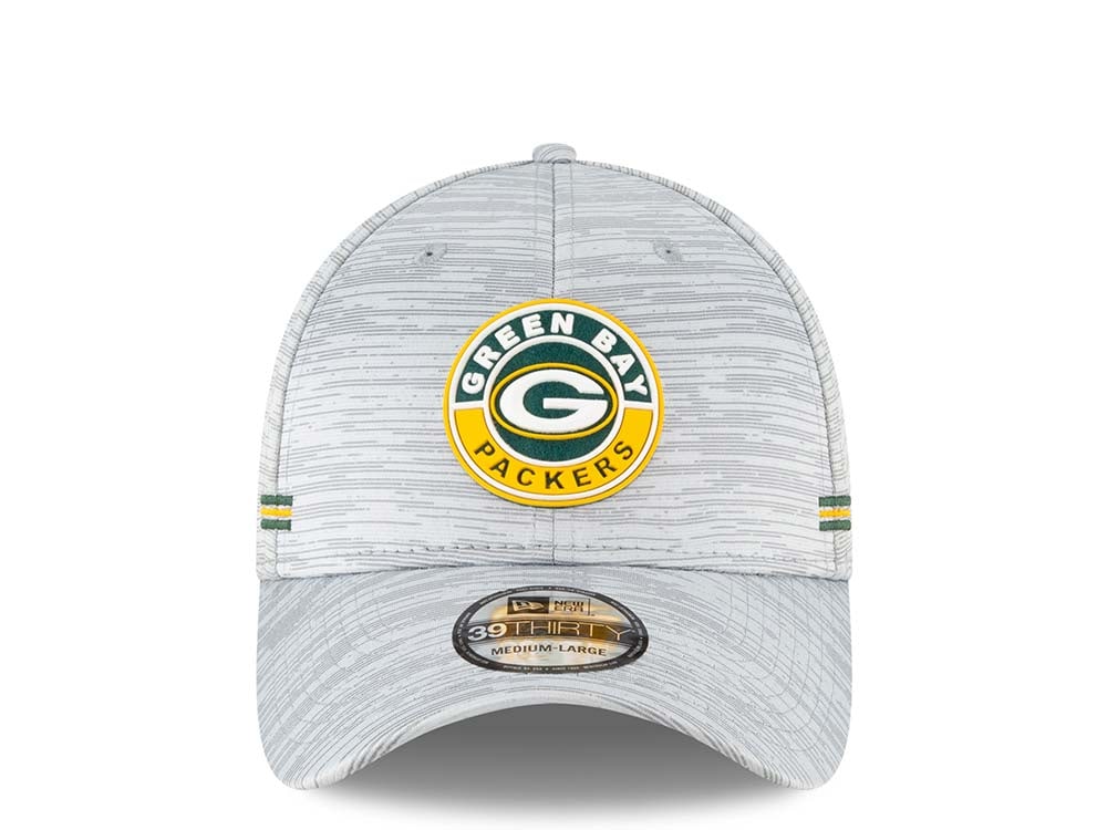 New Era Green Bay Packers Fall Sideline 39Thirty Stretch Cap