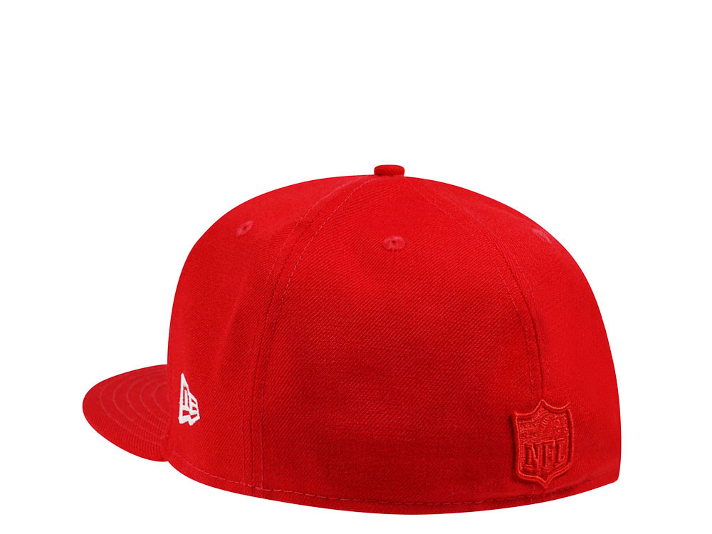 New Era NFL Shield Red Edition 59Fifty Fitted Cap