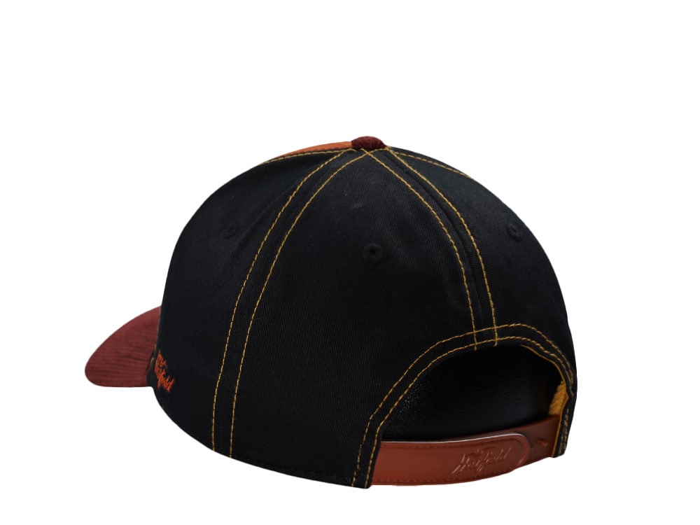 Hatfield Outlaw 1928 Orange Black Snapback Cap