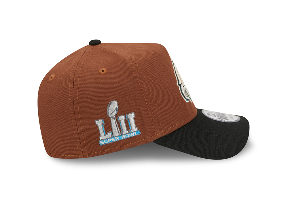 New Era Philadelphia Eagles Super Bowl LII Harvest Two Tone 9Forty A Frame Snapback Cap