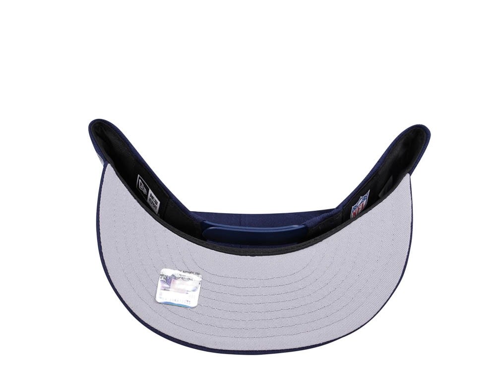 New Era New England Patriots Navy Classic Edition 9Fifty Snapback Cap