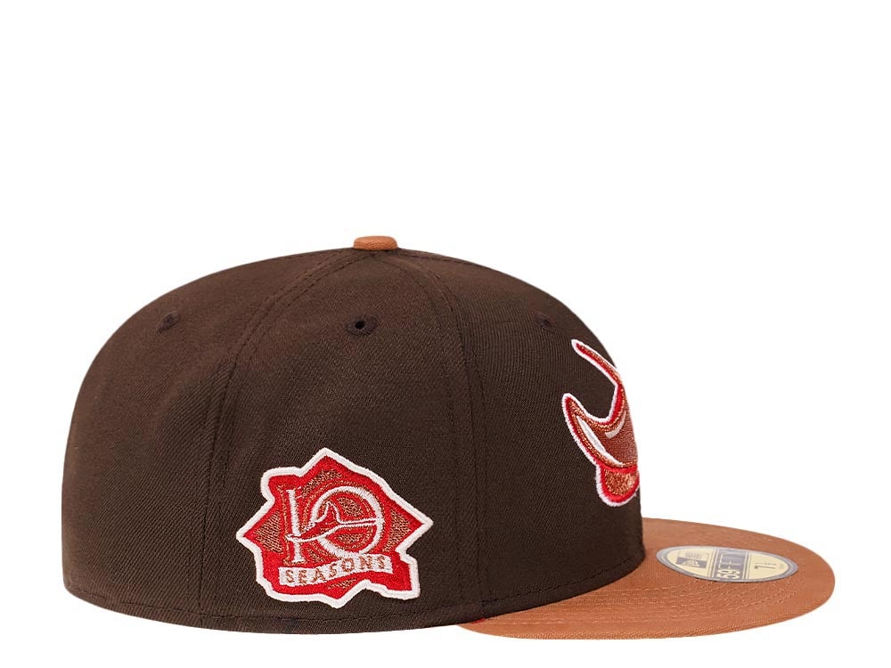 New Era Tampa Bay Rays 10th Anniversary Copper Canvas Edition 59Fifty Fitted Cap