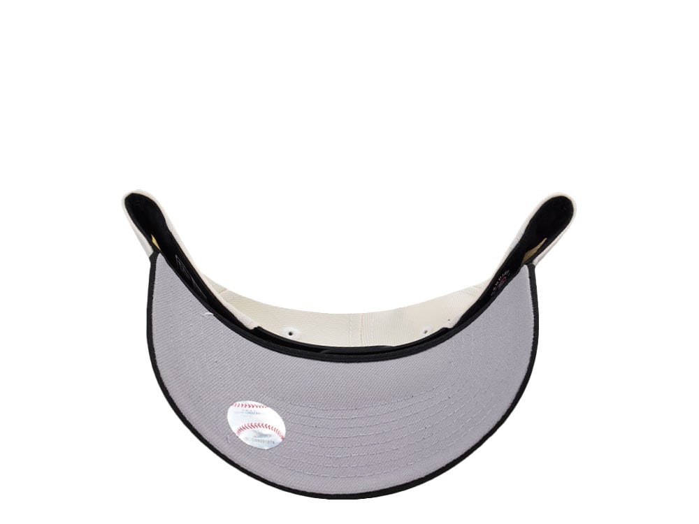New Era Anaheim Angels Chrome Black Two Tone Edition 9Forty A Frame Snapback Cap