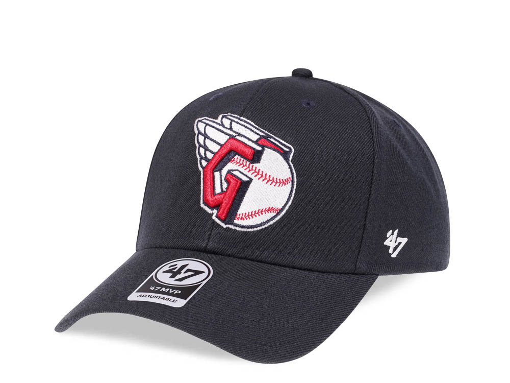 47Brand Cleveland Guardians Classic Navy Strapback Cap