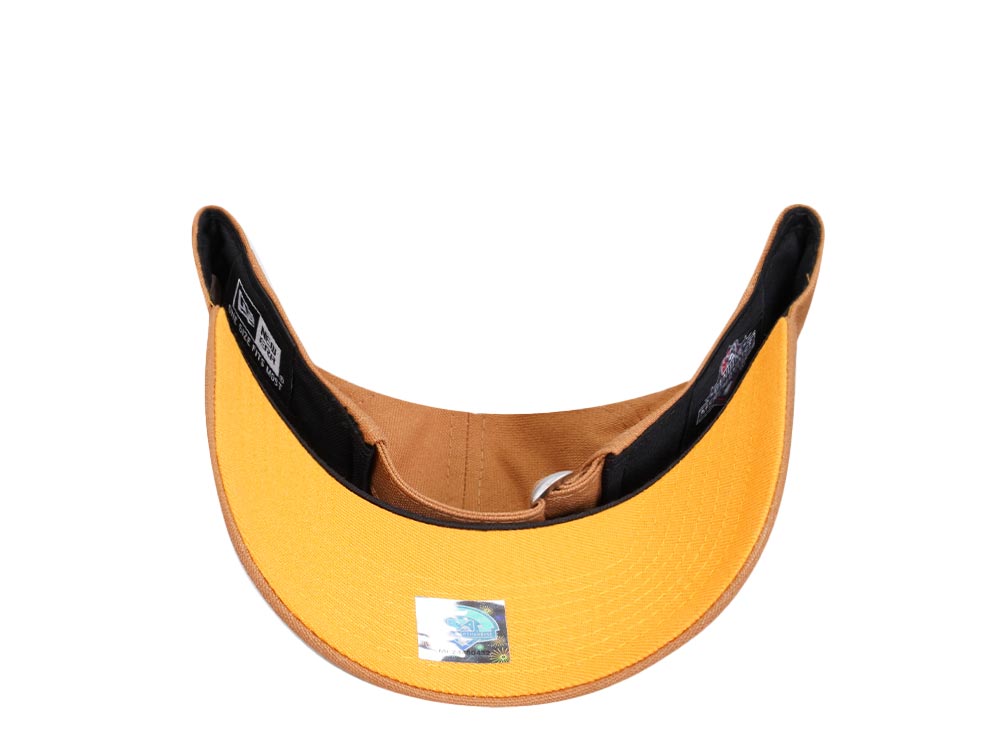 New Era Salt Lake Bees Beige 9Twenty Strapback Cap