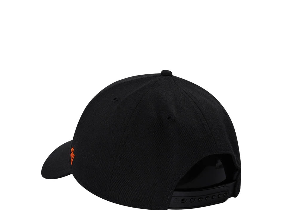 47Brand Detroit Tigers Black MVP Snapback Cap