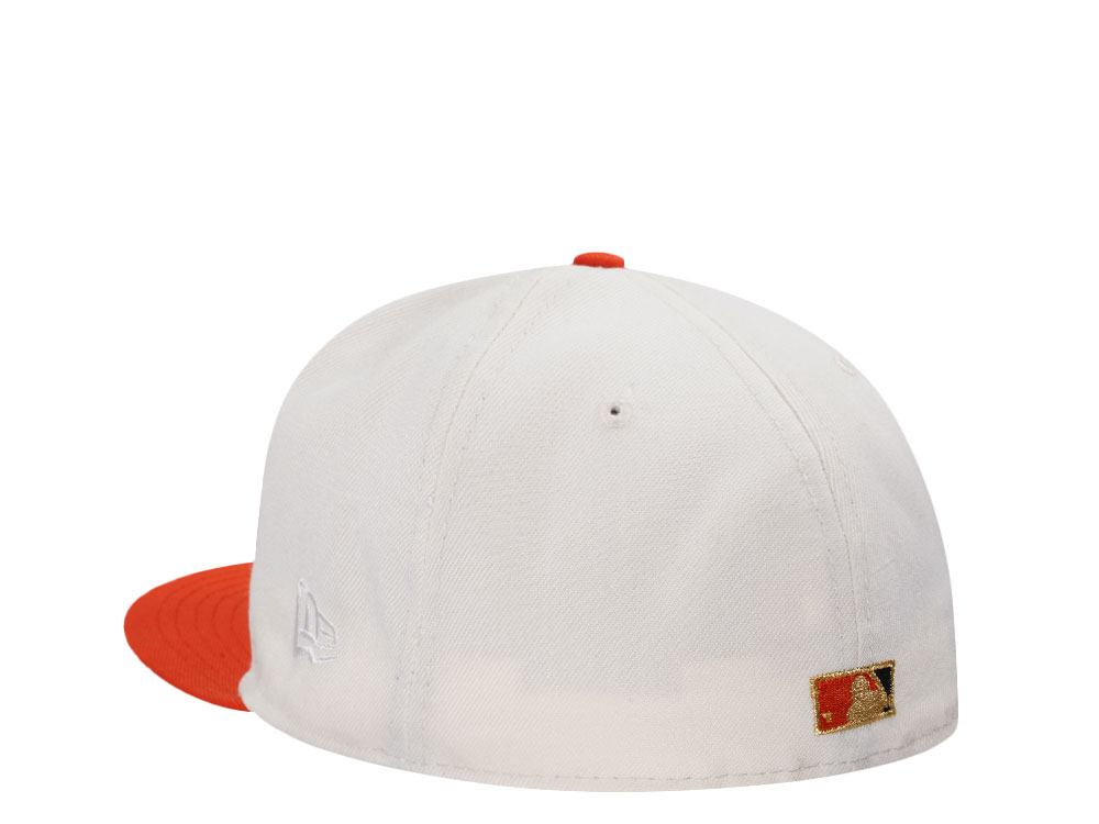 New Era Baltimore Orioles 50th Anniversary Chrome Two Tone Edition 59Fifty Fitted Cap