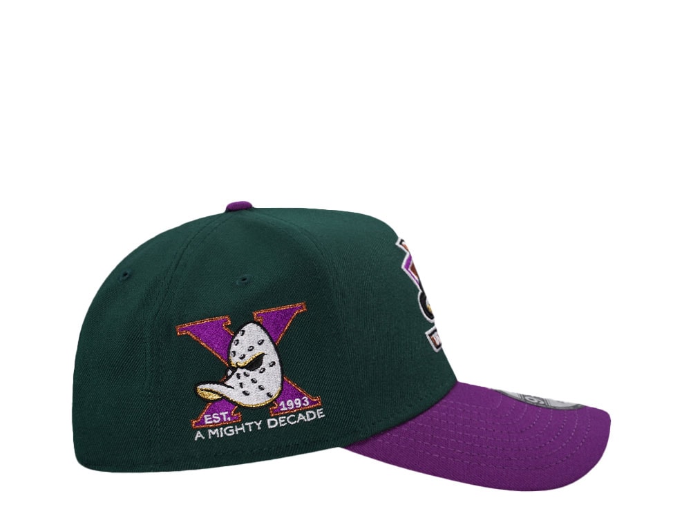 New Era Anaheim Ducks 10th Anniversary Evil Two Tone Edition 9Forty A Frame Snapback Cap