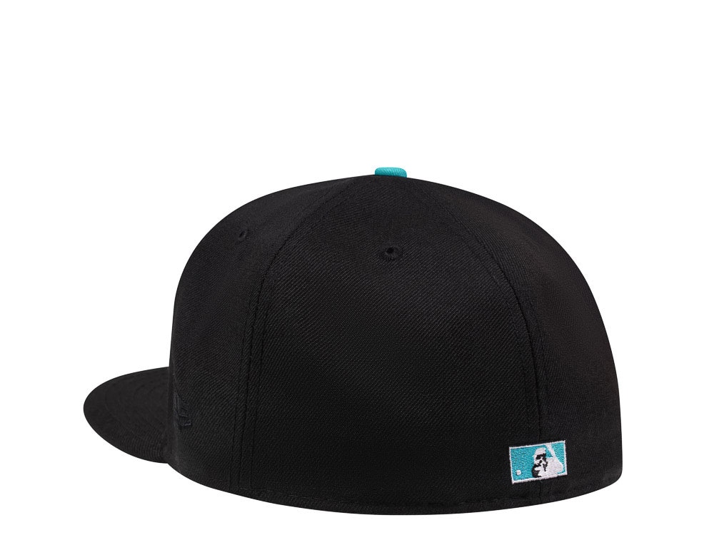 New Era Tampa Bay Rays 10 Seasons Black Pearl  Edition 59Fifty Fitted Cap